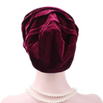 Cappello impilabile con turbante con strass Pleuche, Adjustable