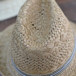 Cappello da sole da spiaggia Panama in paglia estiva in stile britannico, Children's Models (53-54cm, Adult Models (56-58cm)