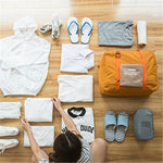 Borsa da viaggio pieghevole da donna Borse da viaggio per bagagli unisex Borsa da viaggio impermeabile Borsa di grande capacità