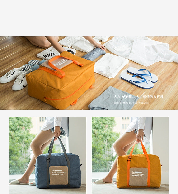 Borsa da viaggio pieghevole da donna Borse da viaggio per bagagli unisex Borsa da viaggio impermeabile Borsa di grande capacità