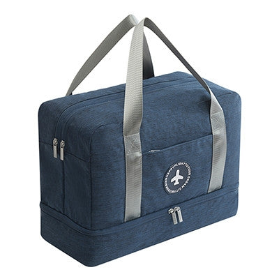 Borsa da spiaggia impermeabile a doppio strato di grande capacità Borse sportive portatili Borse a cubo Borse da viaggio