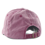 Cappello Hip Hop da donna in cotone purificato lavabile tinta unita, Adjustable 50-60cm