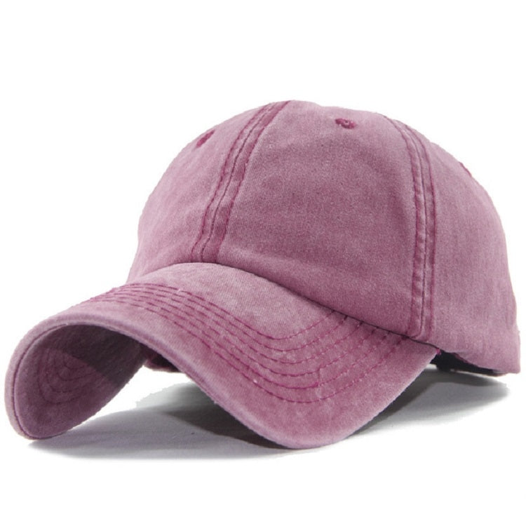 Cappello Hip Hop da donna in cotone purificato lavabile tinta unita, Adjustable 50-60cm