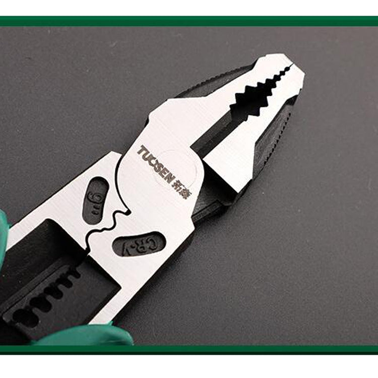 TUOSEN Pinza piatta multifunzionale per crimpare e spelare, con risparmio di manodopera, tagliafili manuali, 14339 6 Inch, 14346 6 Inch, 10942 8 Inch, 10959 9 Inch, 11116 9 Inch