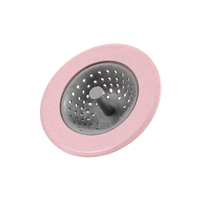 Vanzlife Filtro per lavastoviglie, Scarico a pavimento per piscina, Cucina domestica, Anti-bloccaggio, Anti-sigillo, Borsa per rete di lavaggio, Filtro fognario, Pink, Blue, Apricot