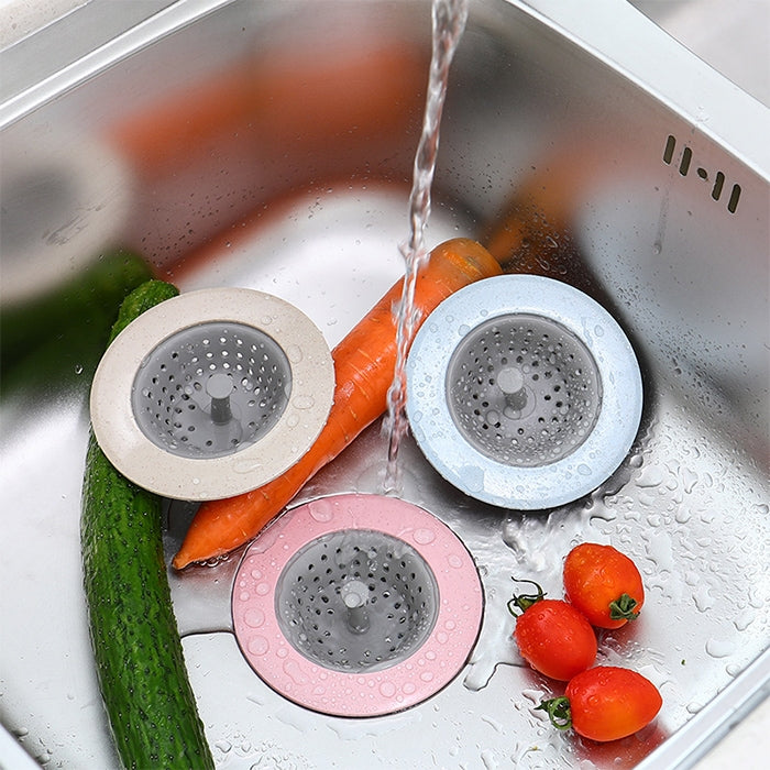 Vanzlife Filtro per lavastoviglie, Scarico a pavimento per piscina, Cucina domestica, Anti-bloccaggio, Anti-sigillo, Borsa per rete di lavaggio, Filtro fognario, Pink, Blue, Apricot