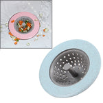Vanzlife Filtro per lavastoviglie, Scarico a pavimento per piscina, Cucina domestica, Anti-bloccaggio, Anti-sigillo, Borsa per rete di lavaggio, Filtro fognario, Pink, Blue, Apricot