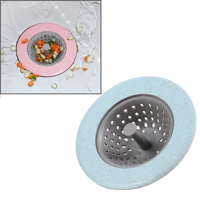 Vanzlife Filtro per lavastoviglie, Scarico a pavimento per piscina, Cucina domestica, Anti-bloccaggio, Anti-sigillo, Borsa per rete di lavaggio, Filtro fognario, Pink, Blue, Apricot