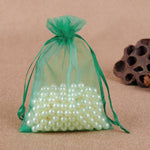 100 sacchetti regalo per gioielli, sacchetti in organza per matrimoni, feste di compleanno, sacchetti estraibili, 16X22cm