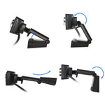HXSJ Webcam USB HD Fotocamera per PC da 300 Megapixel con microfono ad assorbimento, S20