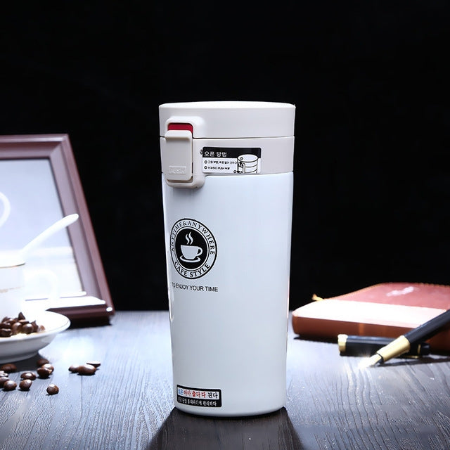 Bicchiere termico con tazze thermos in acciaio inossidabile, 380ml