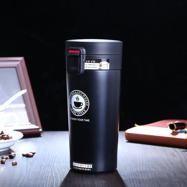 Bicchiere termico con tazze thermos in acciaio inossidabile, 380ml