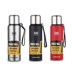 Tazza termica portatile di grande capacità per thermos da esterno, 500ml, 750ml, 1000ml, 1500ml