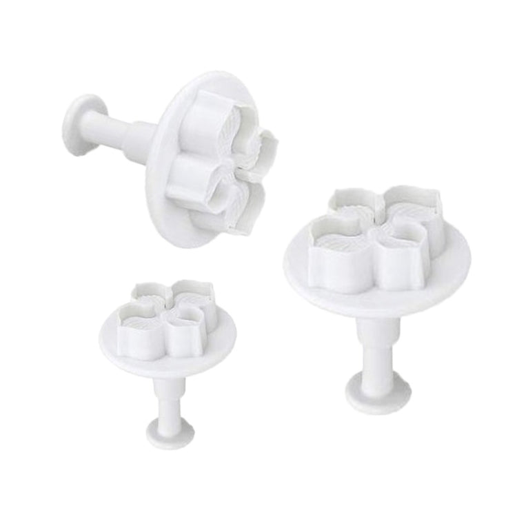 Stampo per fiori e fiori in silicone per decorazione di torte con ortensia in silicone da 6 pezzi, 3 PCS Hydrangea