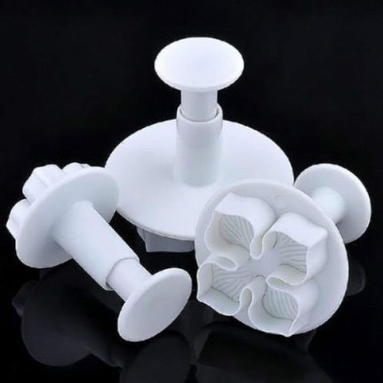 Stampo per fiori e fiori in silicone per decorazione di torte con ortensia in silicone da 6 pezzi, 3 PCS Hydrangea