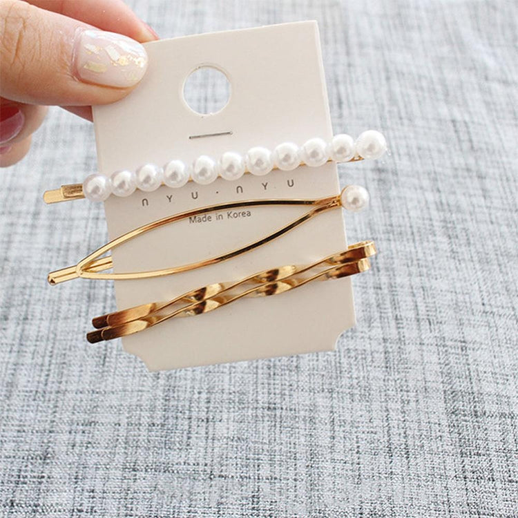 Clip per forcine per gioielli di moda, fermagli per capelli da donna placcati, copricapo da sposa