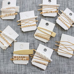 Clip per forcine per gioielli di moda, fermagli per capelli da donna placcati, copricapo da sposa
