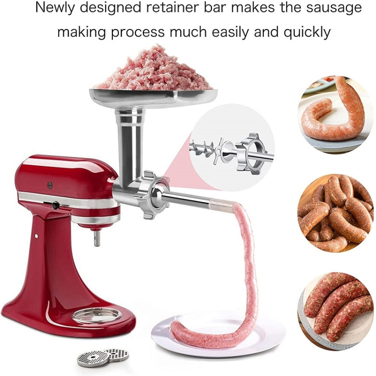 Per i tritacarne domestici KitchenAid che realizzano accessori e set di strumenti, KA Meat Grinder Pass