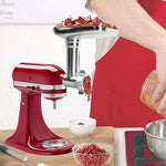 Per i tritacarne domestici KitchenAid che realizzano accessori e set di strumenti, KA Meat Grinder Pass