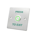 Pannello controllo accessi in acciaio inox 304 impermeabile