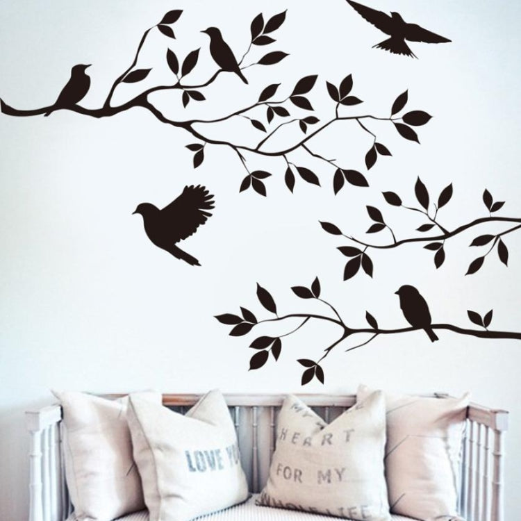 Personalità Cartoon Bird Soggiorno Camera da letto Decorazione murale Adesivi murali, Bird