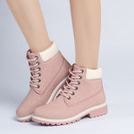 Coppia casual scarpe calde testa grande stivali Martin, 42, 43
