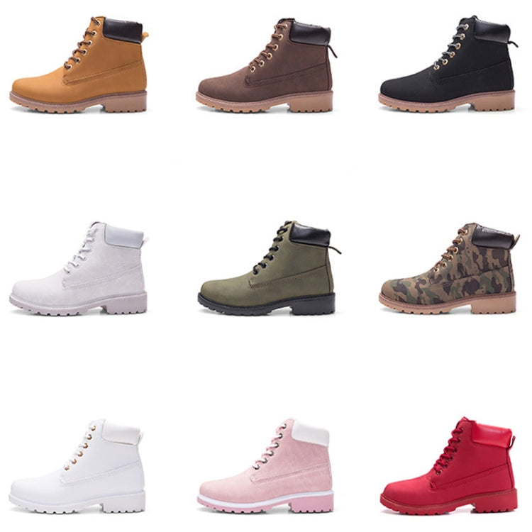 Coppia casual scarpe calde testa grande stivali Martin, 42, 43