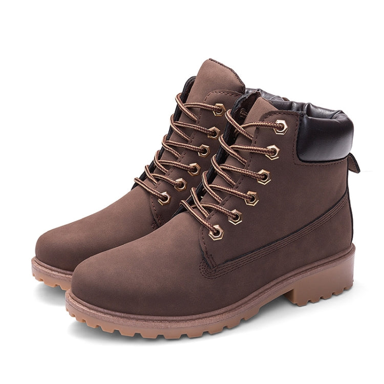 Coppia casual scarpe calde testa grande stivali Martin, 42, 43