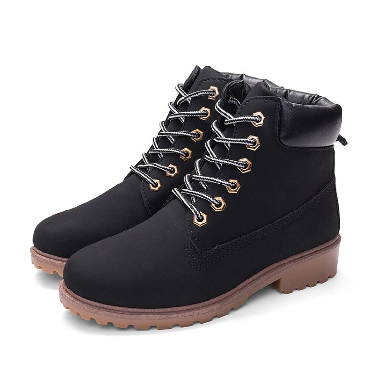 Coppia casual scarpe calde testa grande stivali Martin, 42, 43