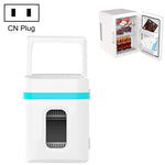Mini frigorifero da 10 litri per camper, piccolo frigorifero per dormitorio a doppio uso, presa CN, 10L Mini Refrigerator