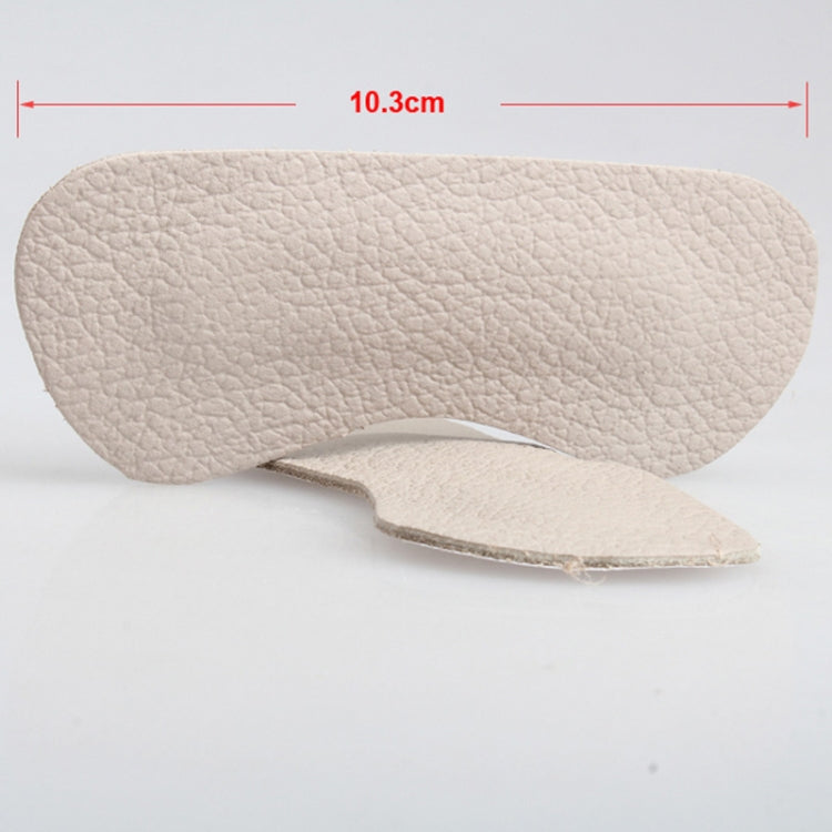 10 paia di cuscinetti per scarpe per la cura dei piedi, sottopiede in pelle di mucca, cuscino per tacco alto