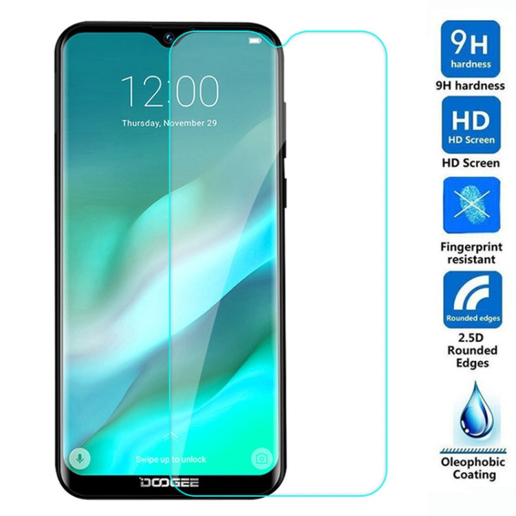 Pellicola protettiva in vetro temperato di alta qualità per Doogee Y8. Pellicola protettiva per Doogee Y8, Tempered Glass