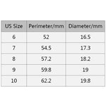 Anello nuziale da donna alla moda con rosa e diamante, 6, 7, 8, 9, 10
