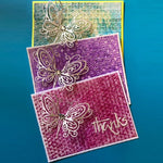 Stencil farfalla fai da te Clip Book Album biglietto d'auguri Stencil, Butterfly Shape