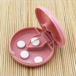 Scatola di distribuzione di medicinali in plastica con lama in acciaio inossidabile con taglierino rotondo per medicinali
