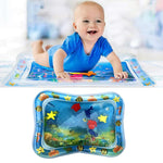 3 pezzi di cuscino gonfiabile per giochi d'acqua per acquario per bambini, tappetino per giocattolo prostrato, Light Blue 66*50cm, White 60*50cm, Blue 60*50cm