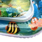 3 pezzi di cuscino gonfiabile per giochi d'acqua per acquario per bambini, tappetino per giocattolo prostrato, Light Blue 66*50cm, White 60*50cm, Blue 60*50cm