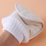 Scrub da bagno con guanti in luffa naturale, Natural Loofah Gloves