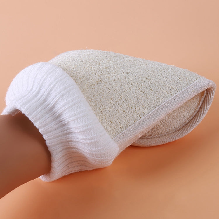 Scrub da bagno con guanti in luffa naturale, Natural Loofah Gloves