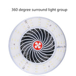 Lampada ventilatore ricaricabile USB per campeggio