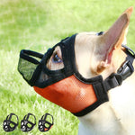 Maschera per la copertura della bocca del Bulldog per animali domestici Forniture per animali domestici, versione con copertura in rete completa, XXS, XS, S, M, L