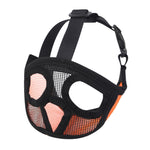 Maschera per la copertura della bocca del Bulldog per animali domestici Forniture per animali domestici, versione con copertura in rete completa, XXS, XS, S, M, L