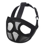 Maschera per la copertura della bocca del Bulldog per animali domestici Forniture per animali domestici, versione con copertura in rete completa, XXS, XS, S, M, L