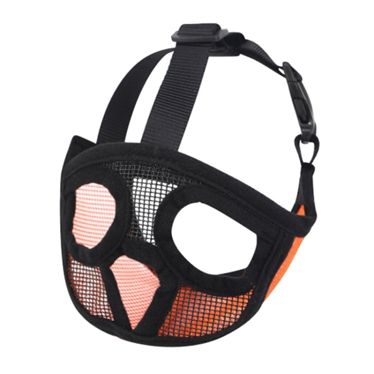 Maschera per la copertura della bocca del Bulldog per animali domestici Forniture per animali domestici, versione con copertura in rete completa, XXS, XS, S, M, L