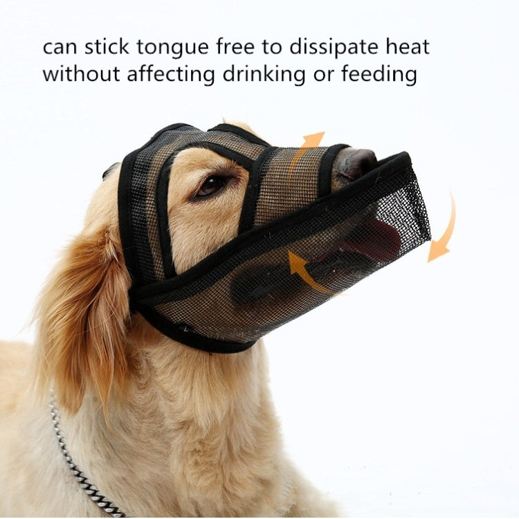 Maschera per cani bocca lunga taglie XXS-XL