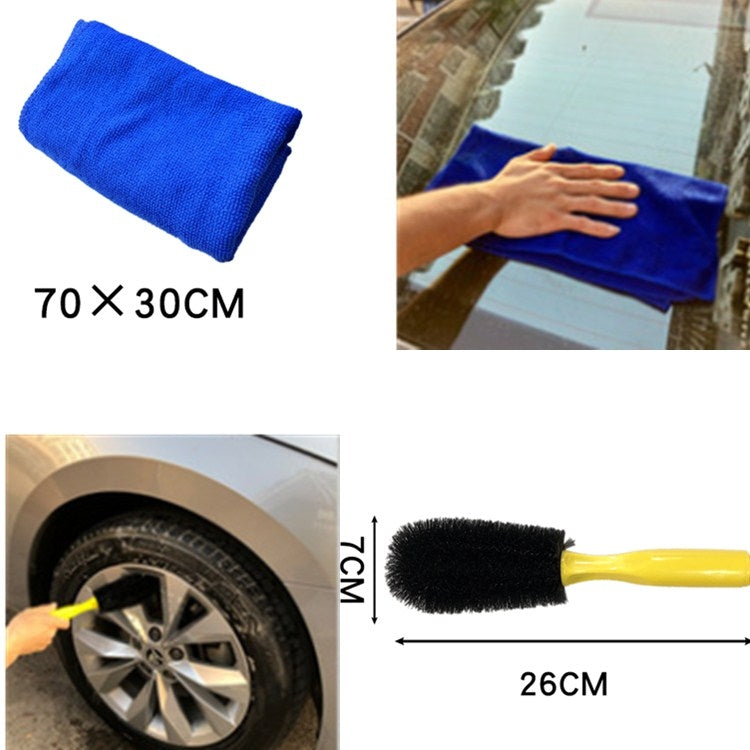 Prodotti per la pulizia 7 in 1 per gli strumenti di lavaggio dell'auto, 7 in 1