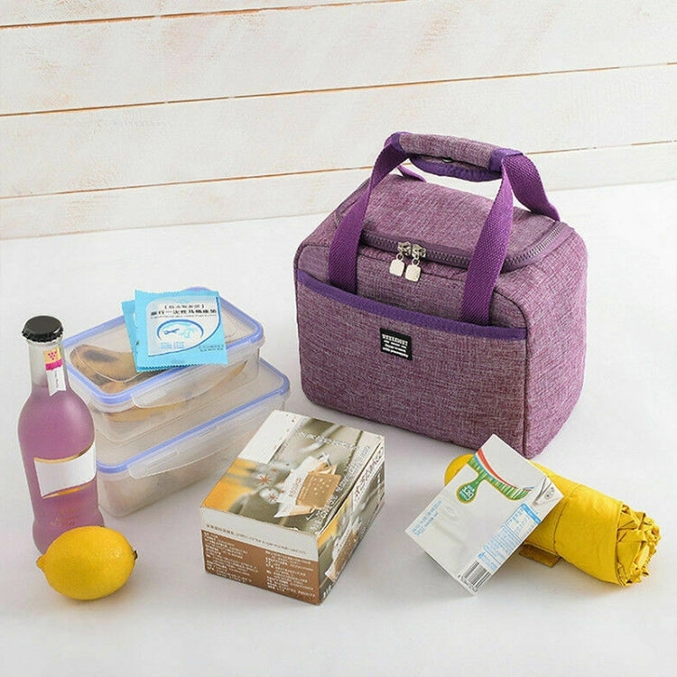 2 sacchetti per il pranzo impermeabili Oxford da viaggio necessari per picnic, per la cena, per alimenti