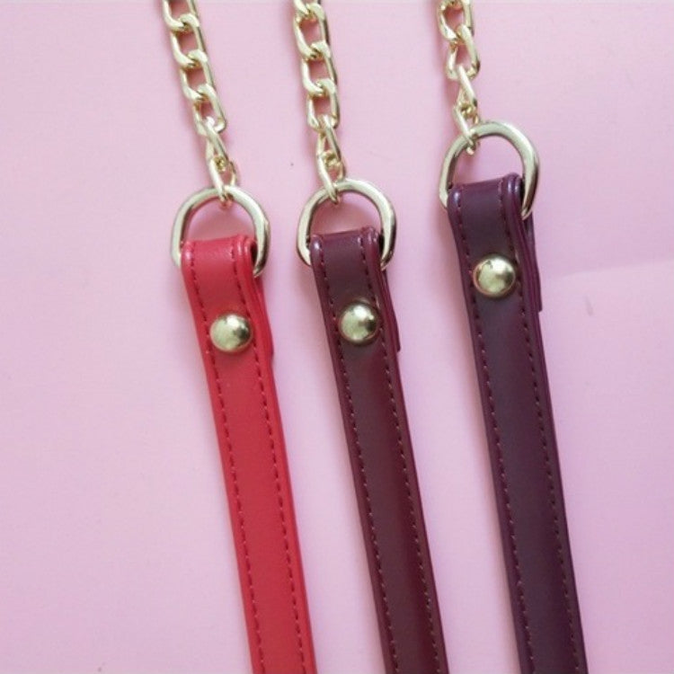 Borsa da donna Borsa a tracolla lunga con catena in pelle PU Accessori