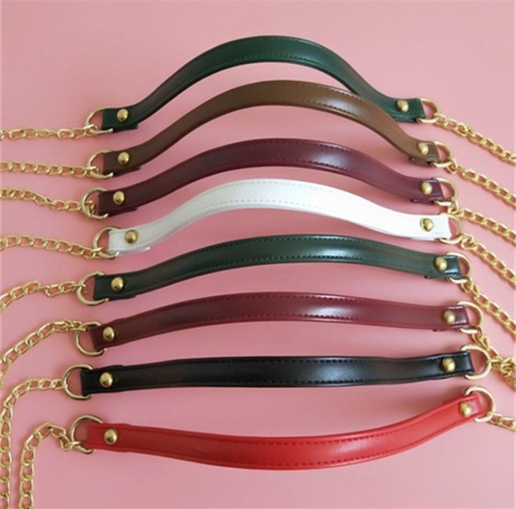 Borsa da donna Borsa a tracolla lunga con catena in pelle PU Accessori