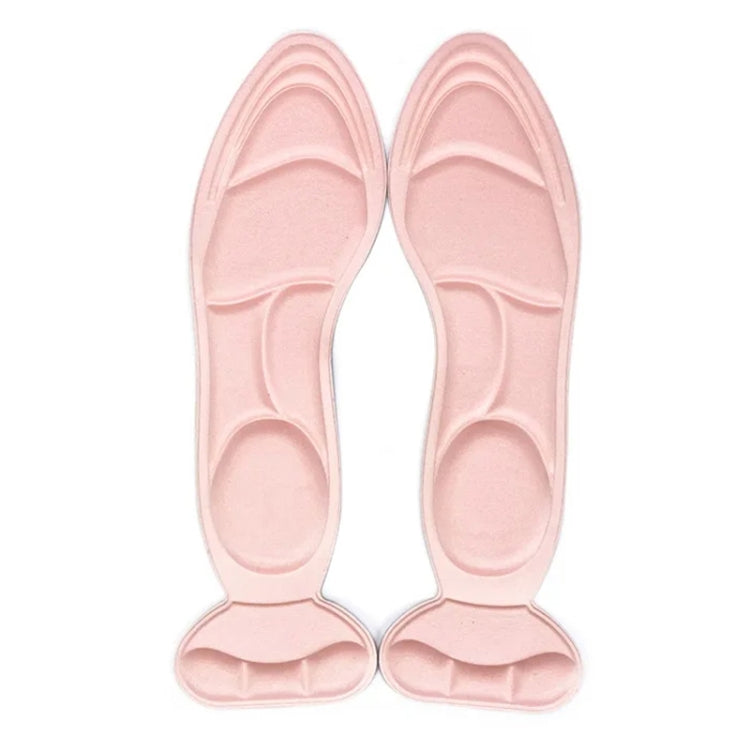 2 paia di inserti imbottiti 8D sul tallone posteriori antiscivolo traspiranti per soletta per scarpe con tacco alto